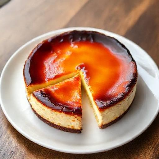 Bánh Phô Mai Basque Nhanh Gọn