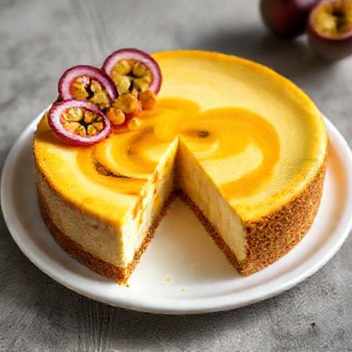 Bánh Phô Mai Chanh Dây Truyền Thống