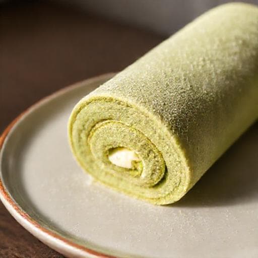 Bánh Bông Lan Cuộn Matcha