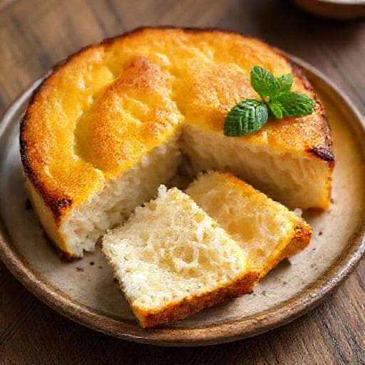 Bánh Sắn Nướng Truyền Thống