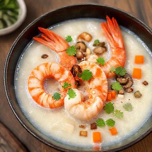Cháo Tôm Sú Biển