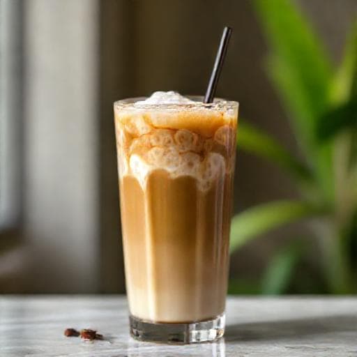 Cà phê sữa đá dừa