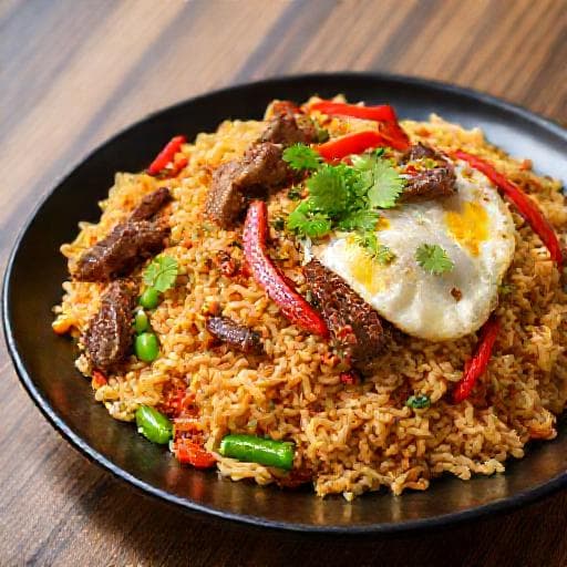 Cơm Chiên Bò Kiểu Singapore