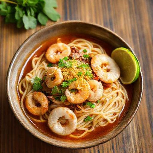 Phở Khô Gia Lai Tôm Thịt Nhanh Gọn