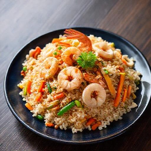 Cơm Chiên Hải Sản Rau Củ
