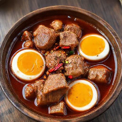 Thịt Kho Trứng Kiểu Huế (Thịt Chưng)