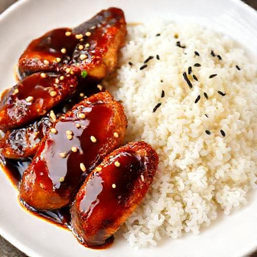 Cơm Gà Teriyaki Nhanh Gọn
