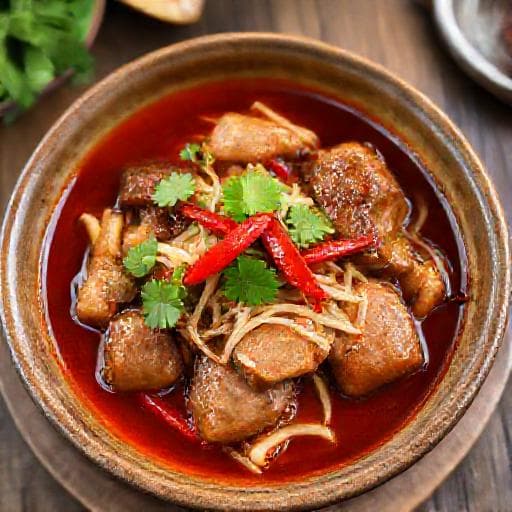 Thịt Heo Kho Măng Cay (Kiểu Huế)