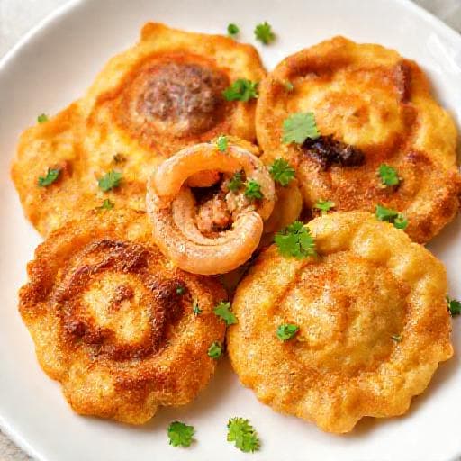 Chả Rươi Tôm Thịt Nhanh Gọn