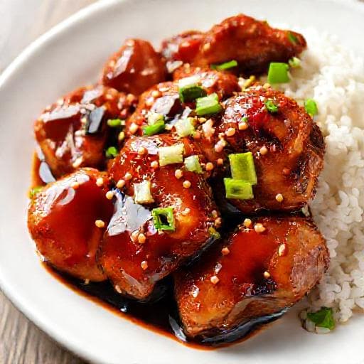 Gà Sốt Teriyaki Truyền Thống